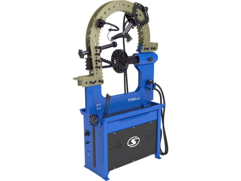 СТЕНД ДЛЯ ПРАВКИ АВТОМОБИЛЬНЫХ ДИСКОВ ТИТАН ALU КОМПАКТ