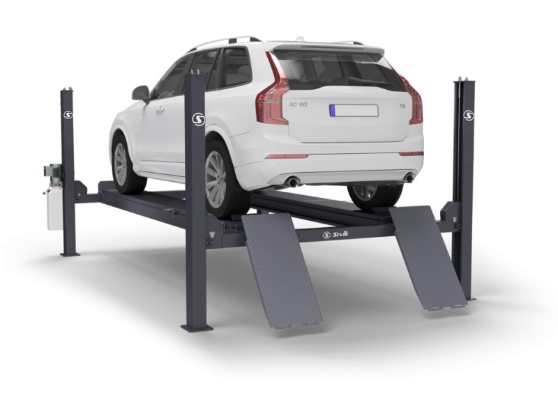 ЧЕТЫРЕХСТОЕЧНЫЙ ЭЛЕКТРОГИДРАВЛИЧЕСКИЙ ПОДЪЕМНИК ПГА-5000/4